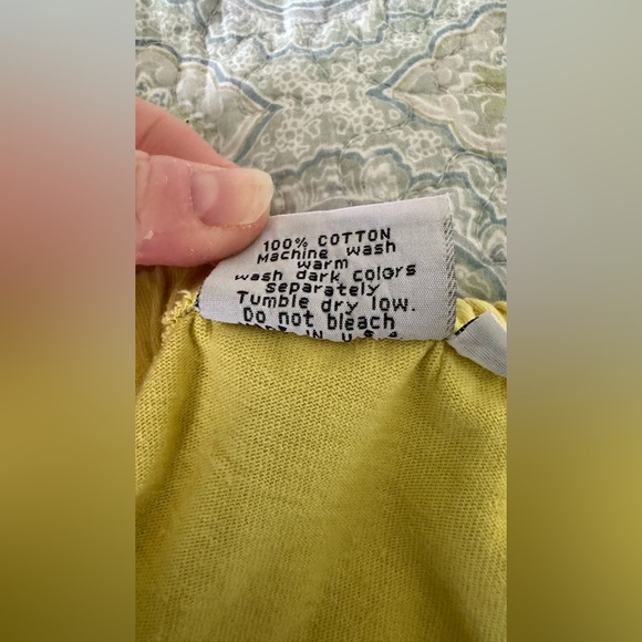 Vintage Johnny Was Low-Rise Yellow Maxi Skirt - Picture 5 of 12